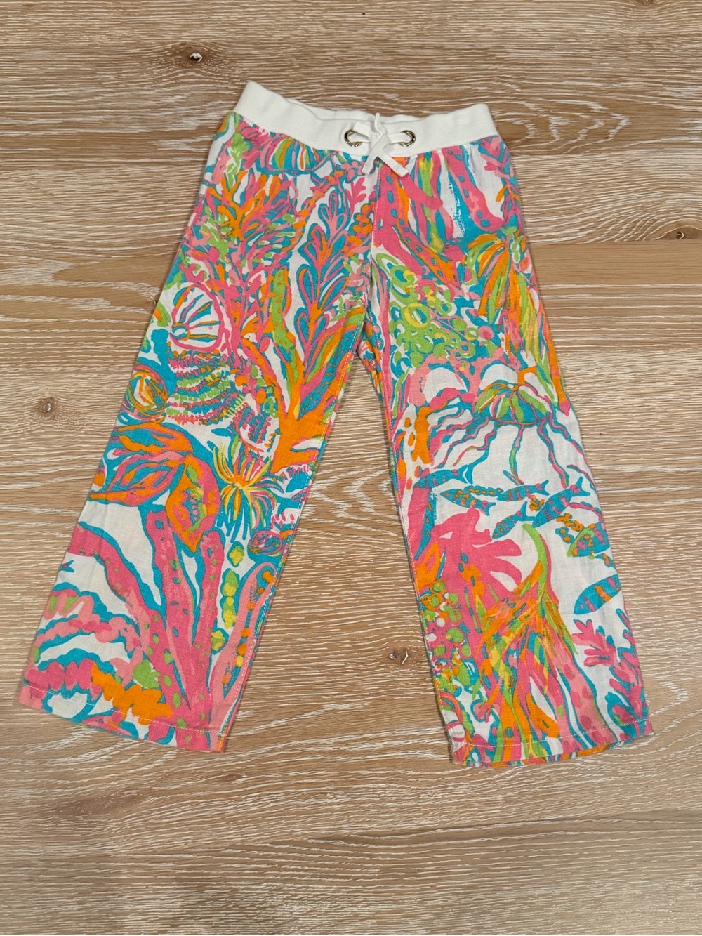 Lilly Pulitzer beach pants size S (4-5) Like New! - Picture 4 of 5